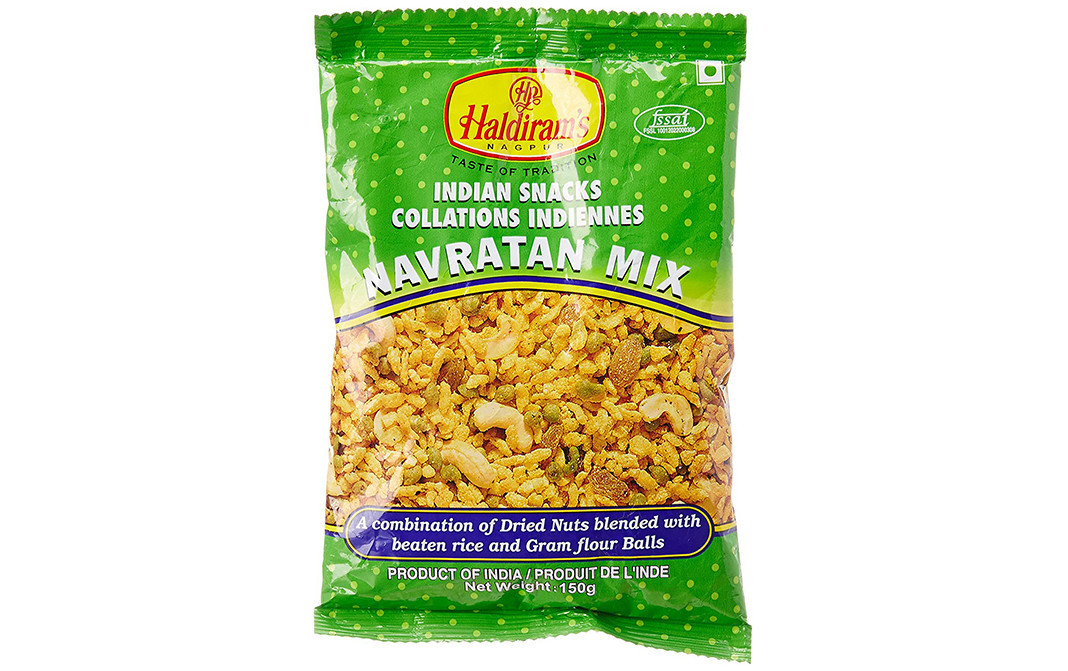 Haldiram's Nagpur Navratan Mix    Pack  150 grams